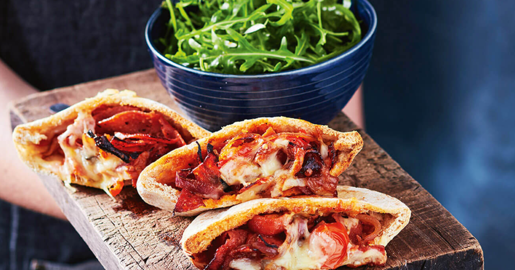 Pitinia Salami, Basil & Capsicum Pita Pockets – Carnivore Club USA