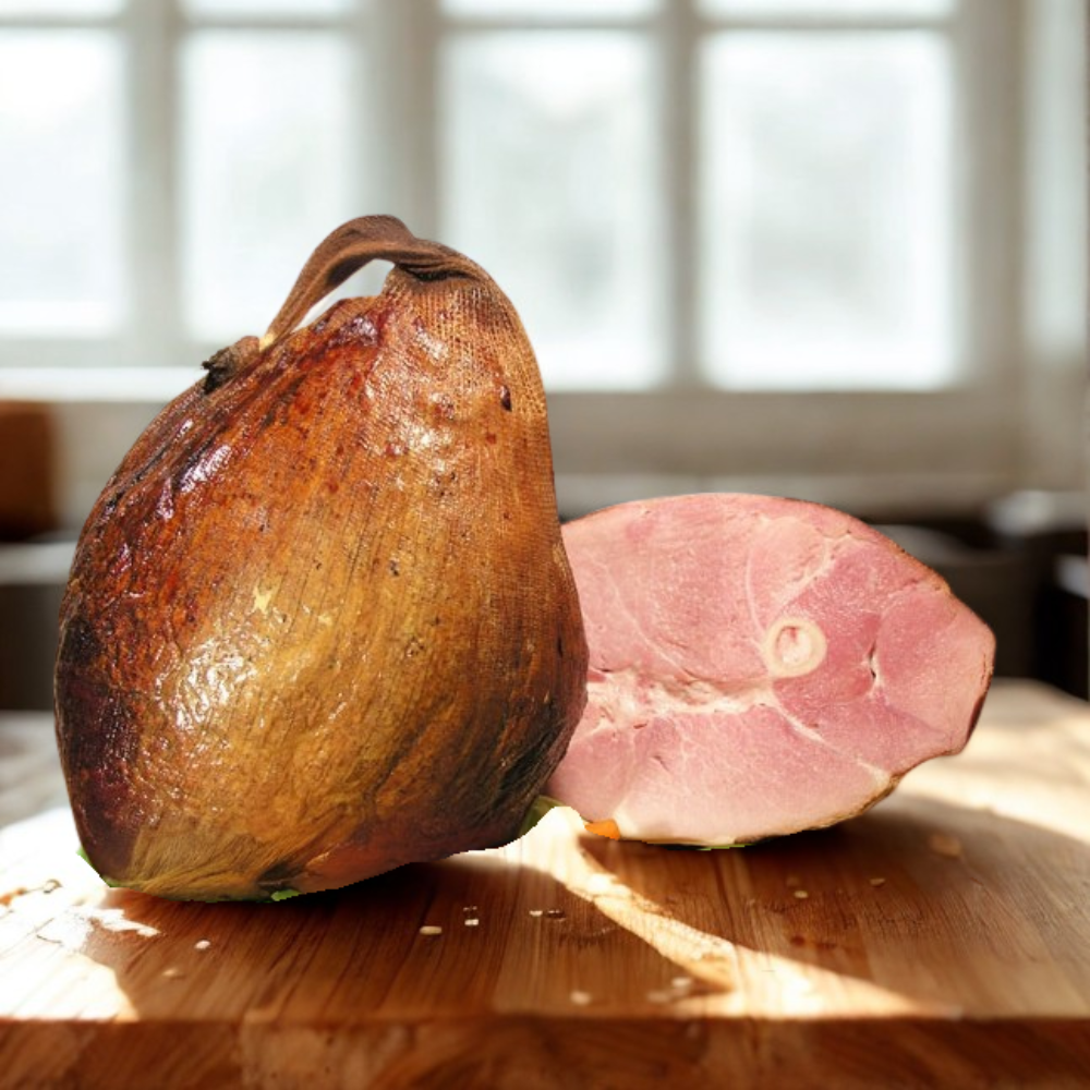 Old Fashioned Bone-In Smoked Ham (18lb+) - Ossian Smoked Meats