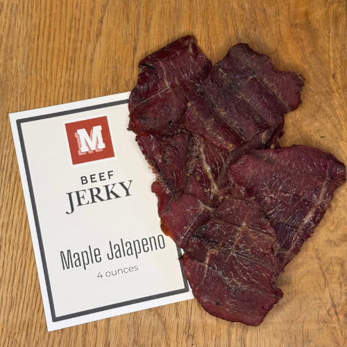 Maple Jalapeno Beef Jerky - Montgomery Meats