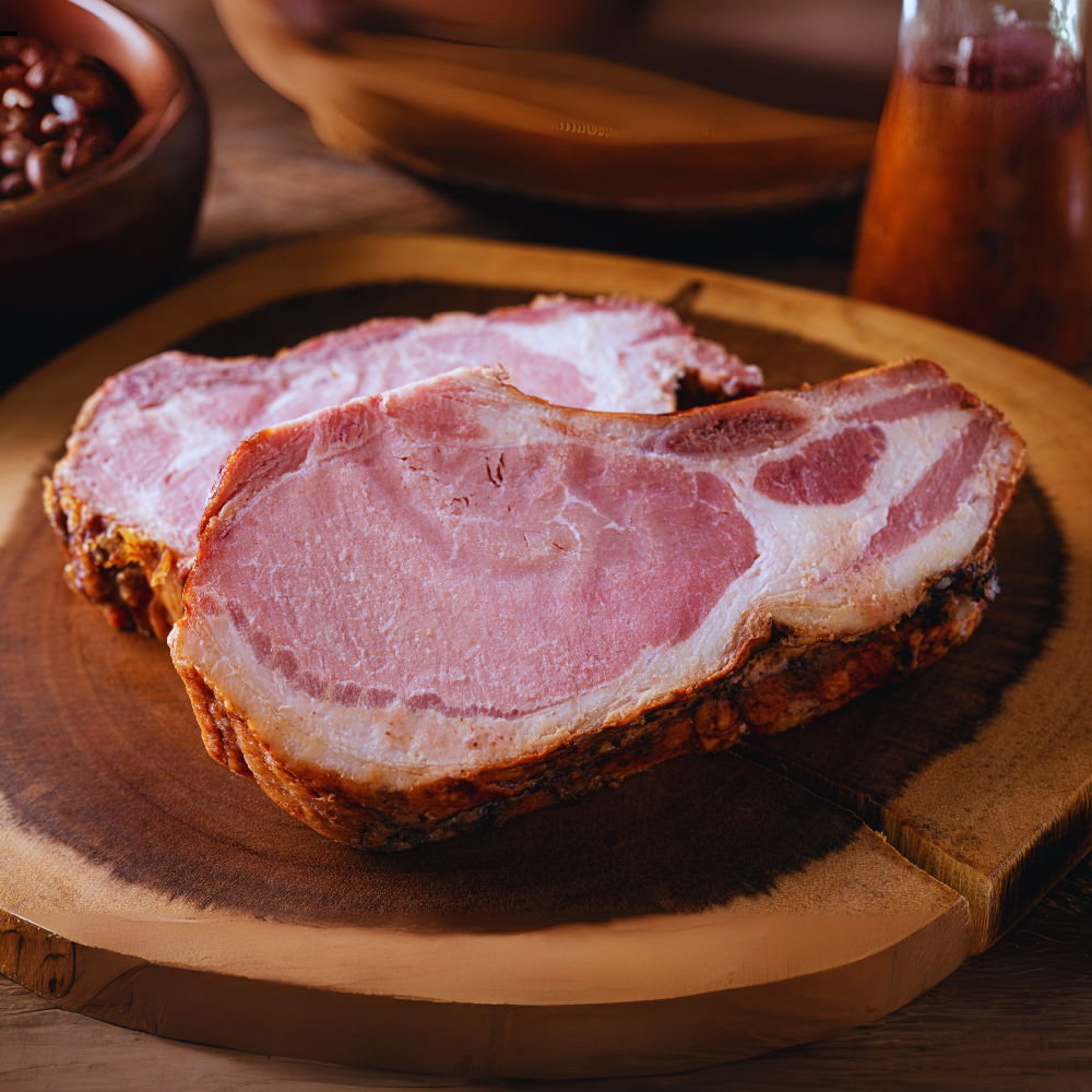 Smoked Bone-In Pork Chops (2 Pack) - Ossian Smoked Meats