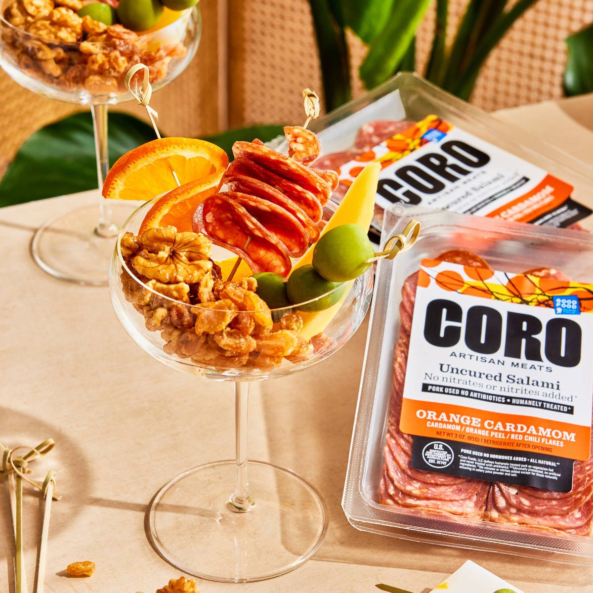 Orange Cardamom Salami - Coro Foods