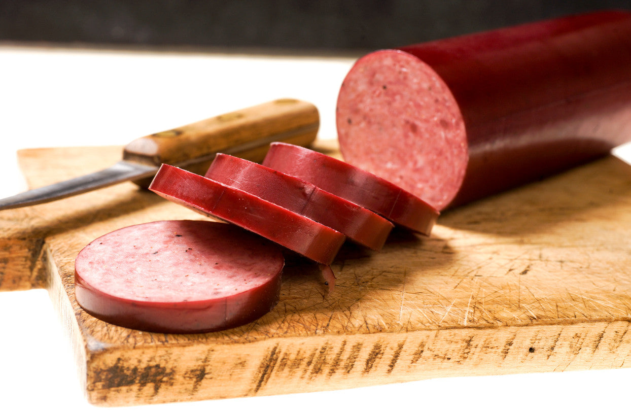 Traditional Summer Sausage (24oz) - Ossian Smoked Meats