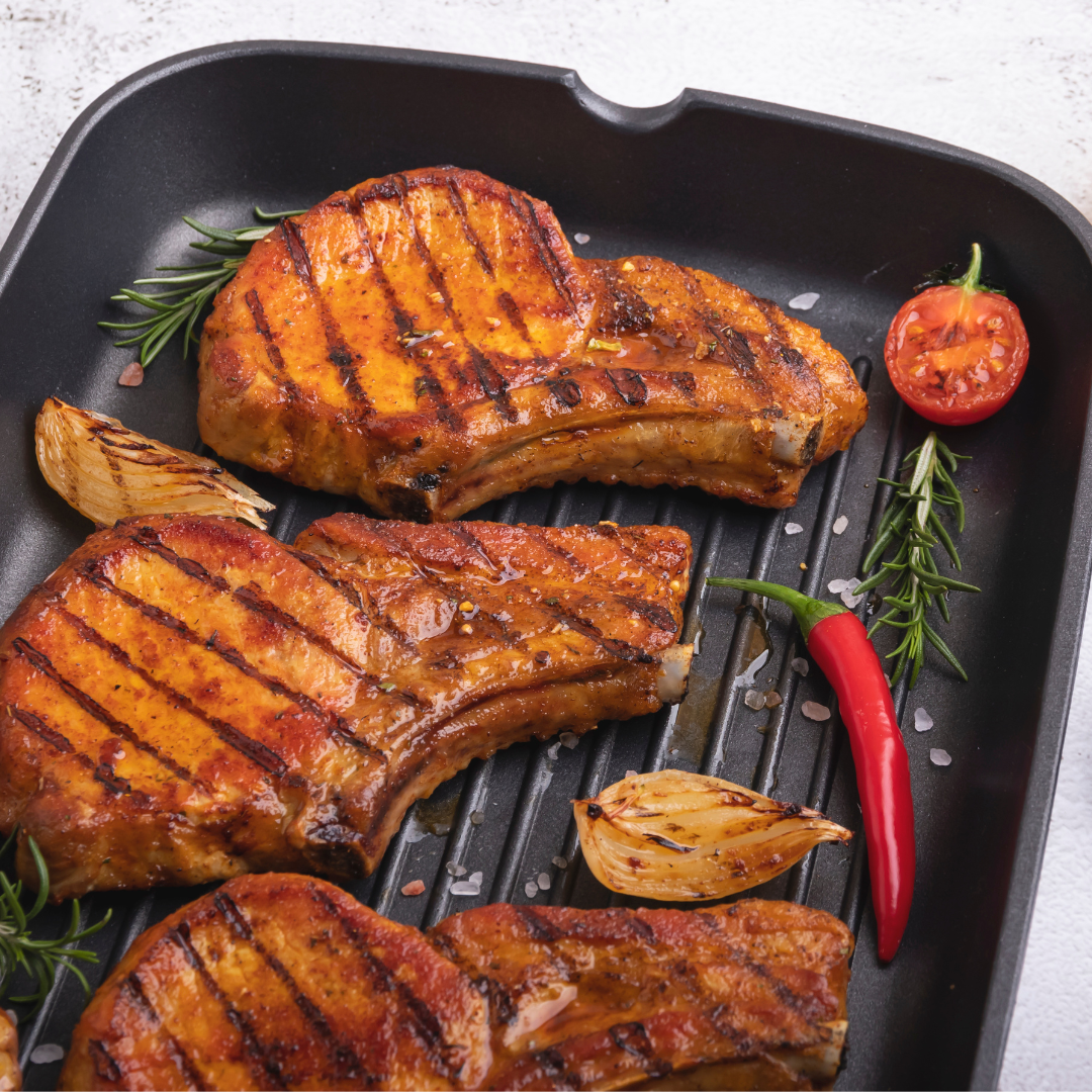 Smoked Bone-In Pork Chop Family Pack (10 chops) - Ossian Smoked Meats