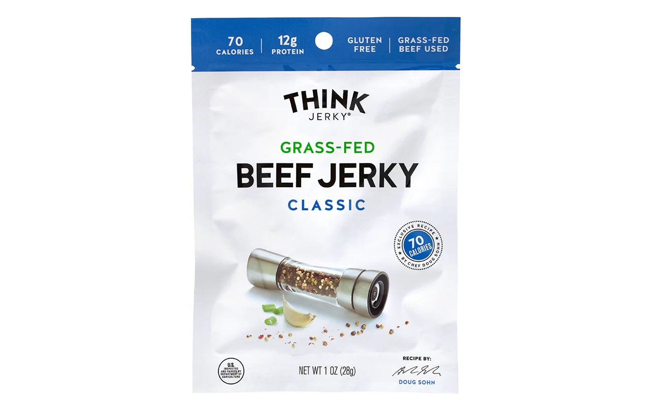Classic Beef Jerky (Think Jerky) - Carnivore Club USA