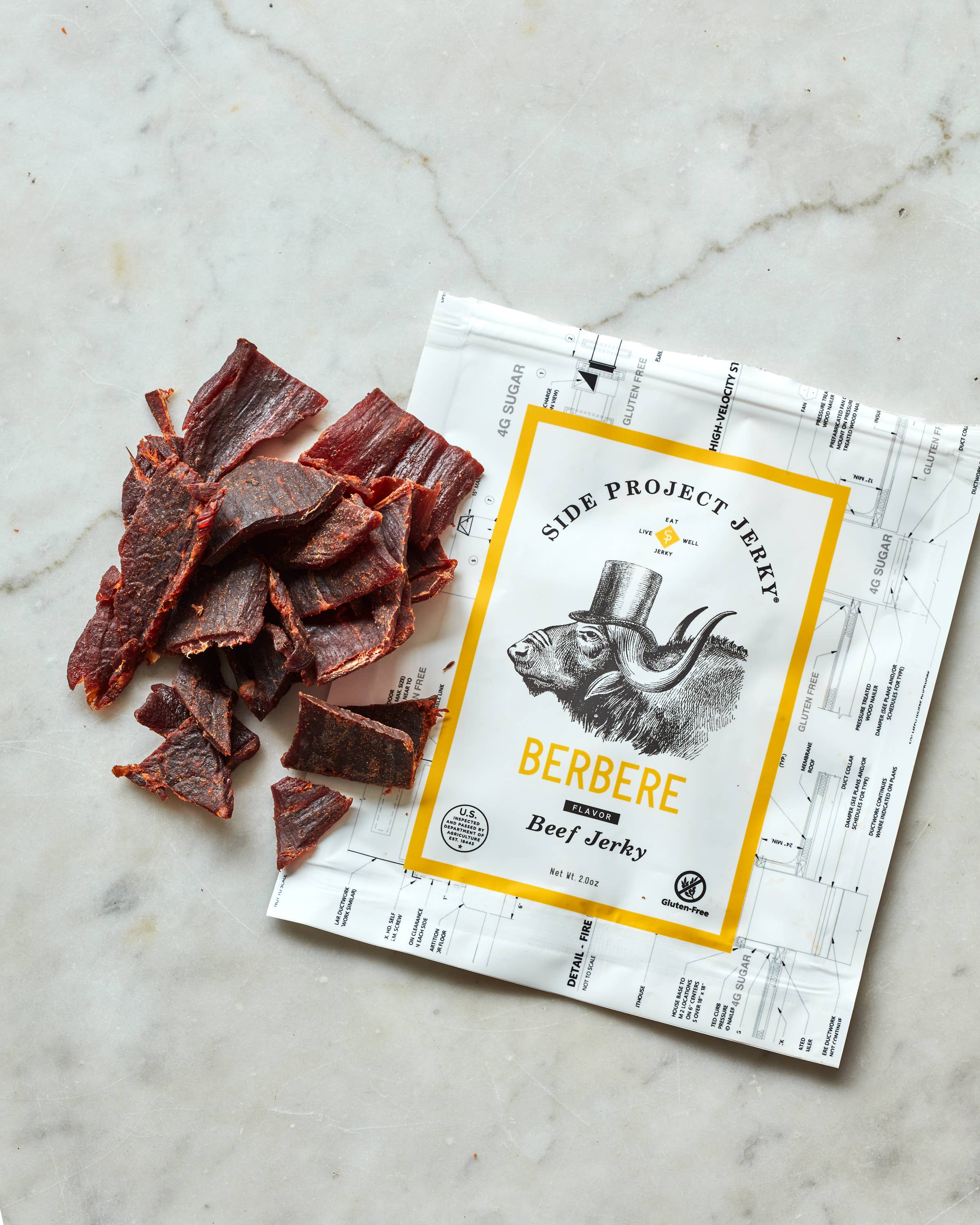 Berbere Beef Jerky - Side Project Jerky