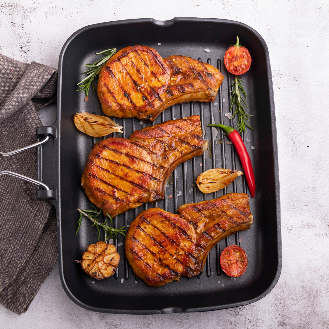 Smoked Bone-In Pork Chop Family Pack (10 chops) - Ossian Smoked Meats