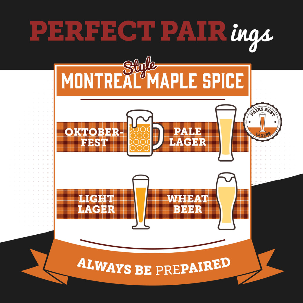 Montreal Maple Spice Lager Beef Jerky - Boozy