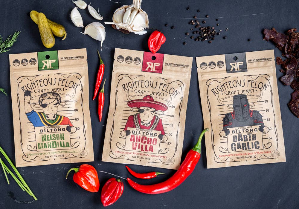 Darth Garlic Biltong - Righteous Felon