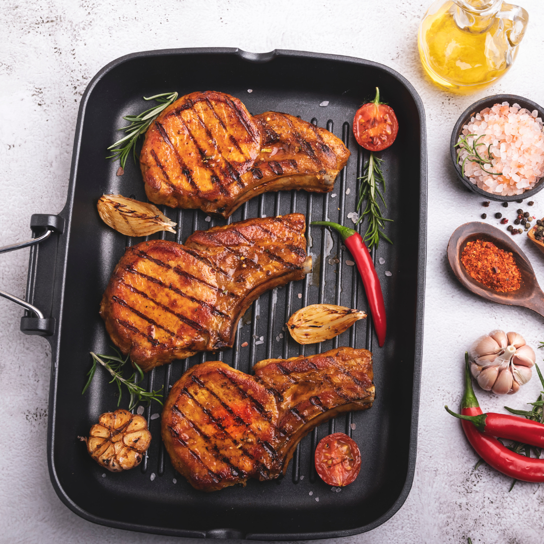 Smoked Bone-In Pork Chop Family Pack (10 chops) - Ossian Smoked Meats