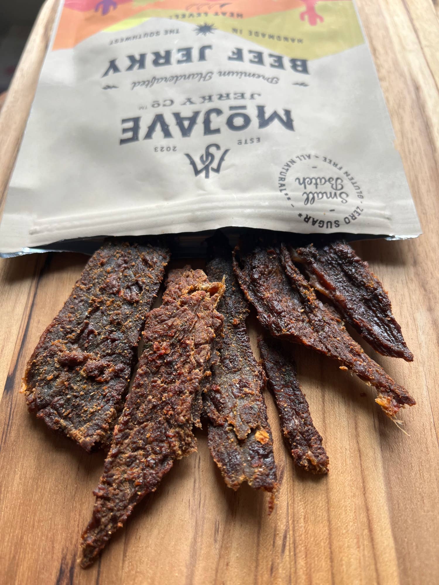 Hatch Green Chile Beef Jerky - Mojave Jerky