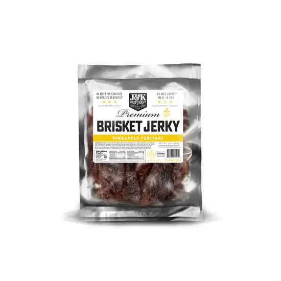 Pineapple Teriyaki Brisket Jerky (J&K Jerky)