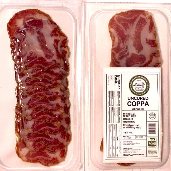 Sliced Coppa (Niagara Food Specialties)