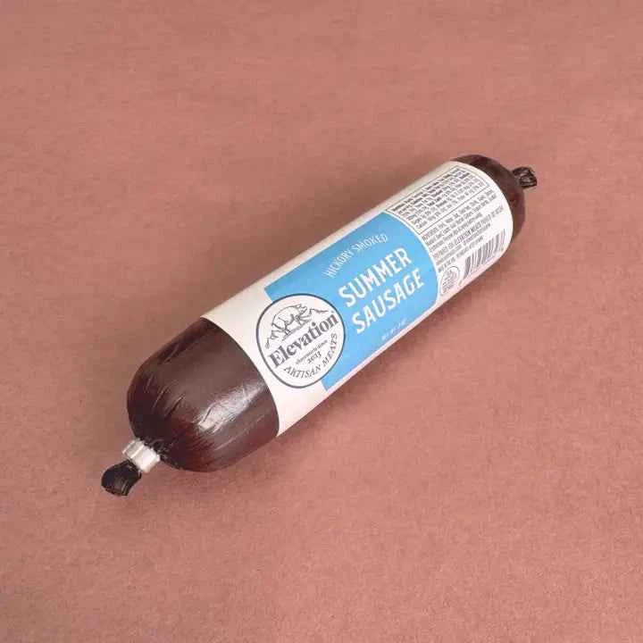 Pork Summer Sausage - Elevation Charcuterie