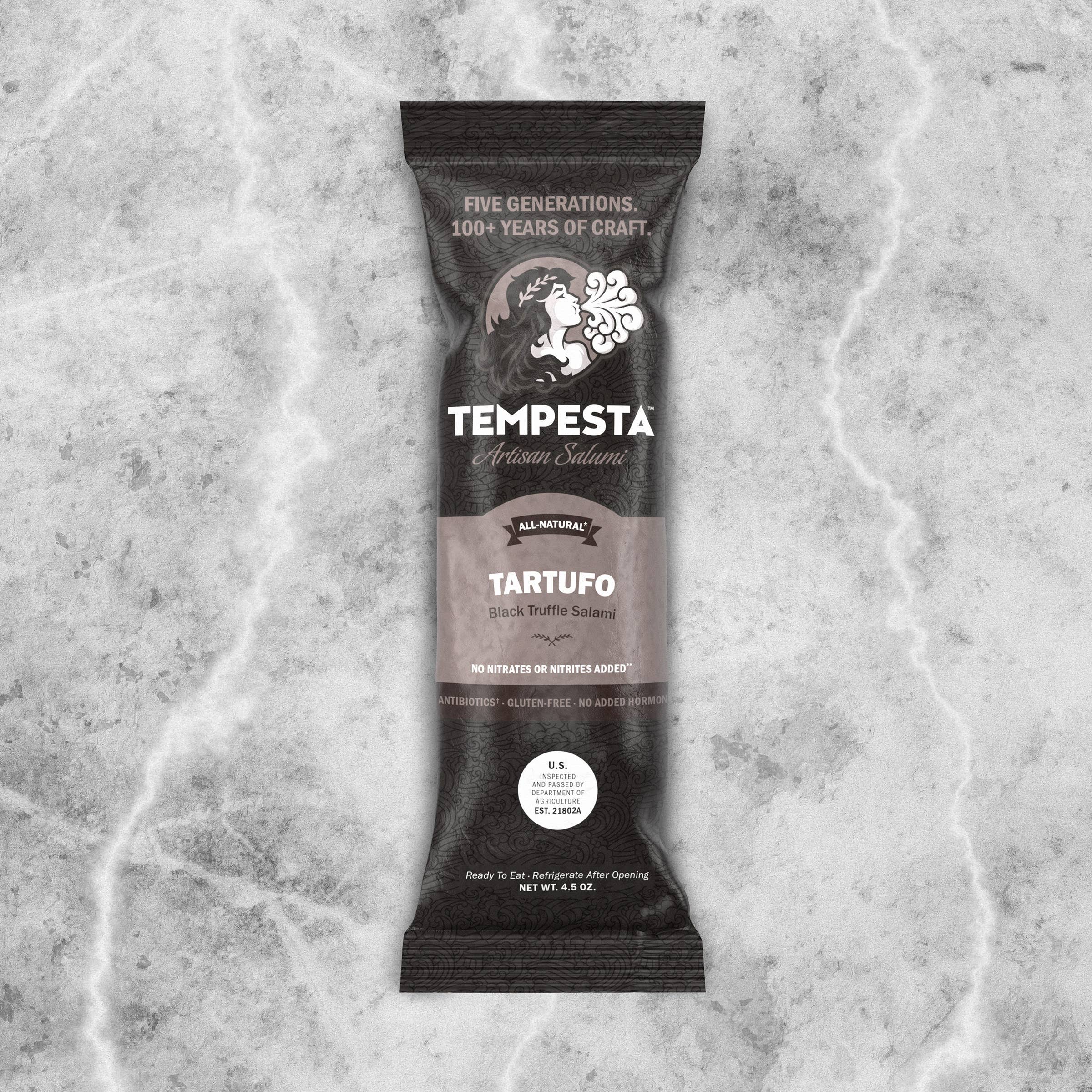 Tartufo (Black Truffle Salami) - Tempesta Salumi