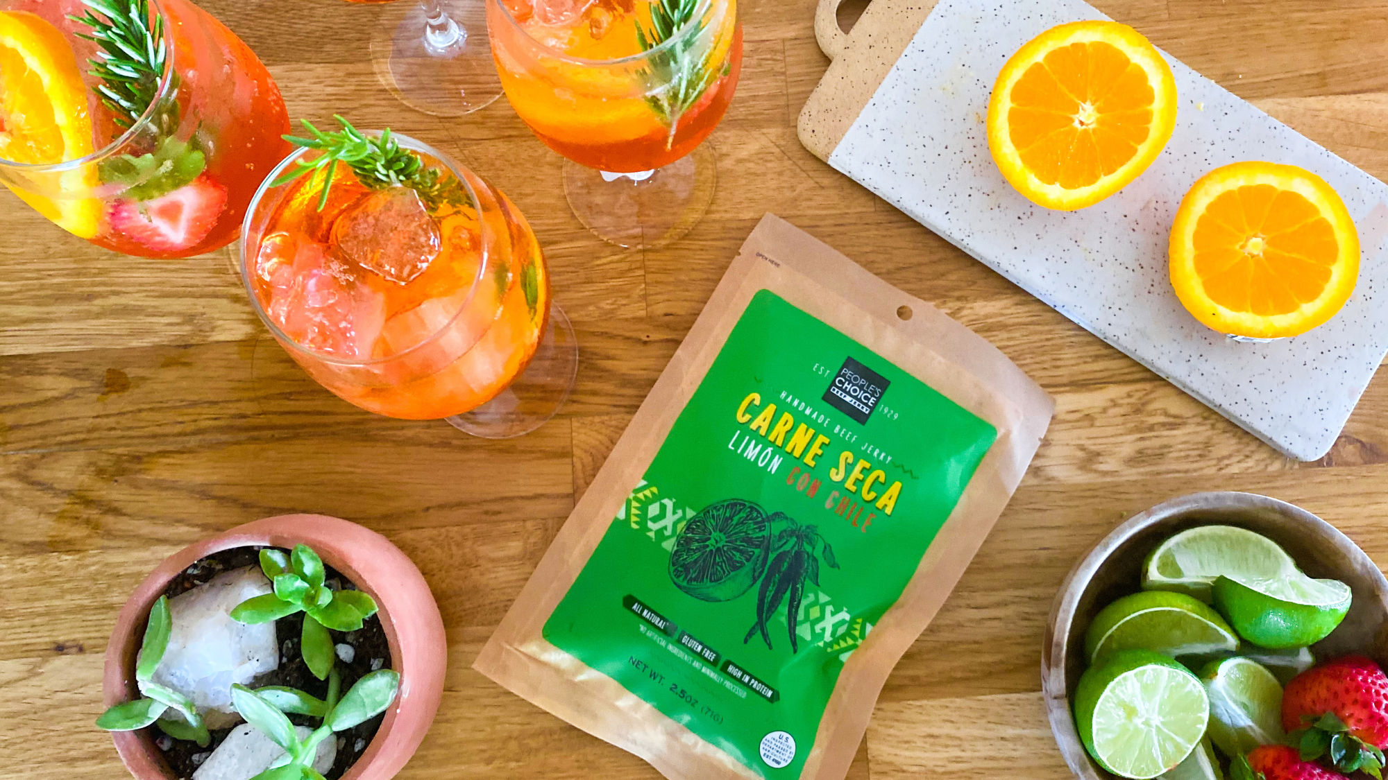 Limon Con Chile Carne Seca - People's Choice Jerky