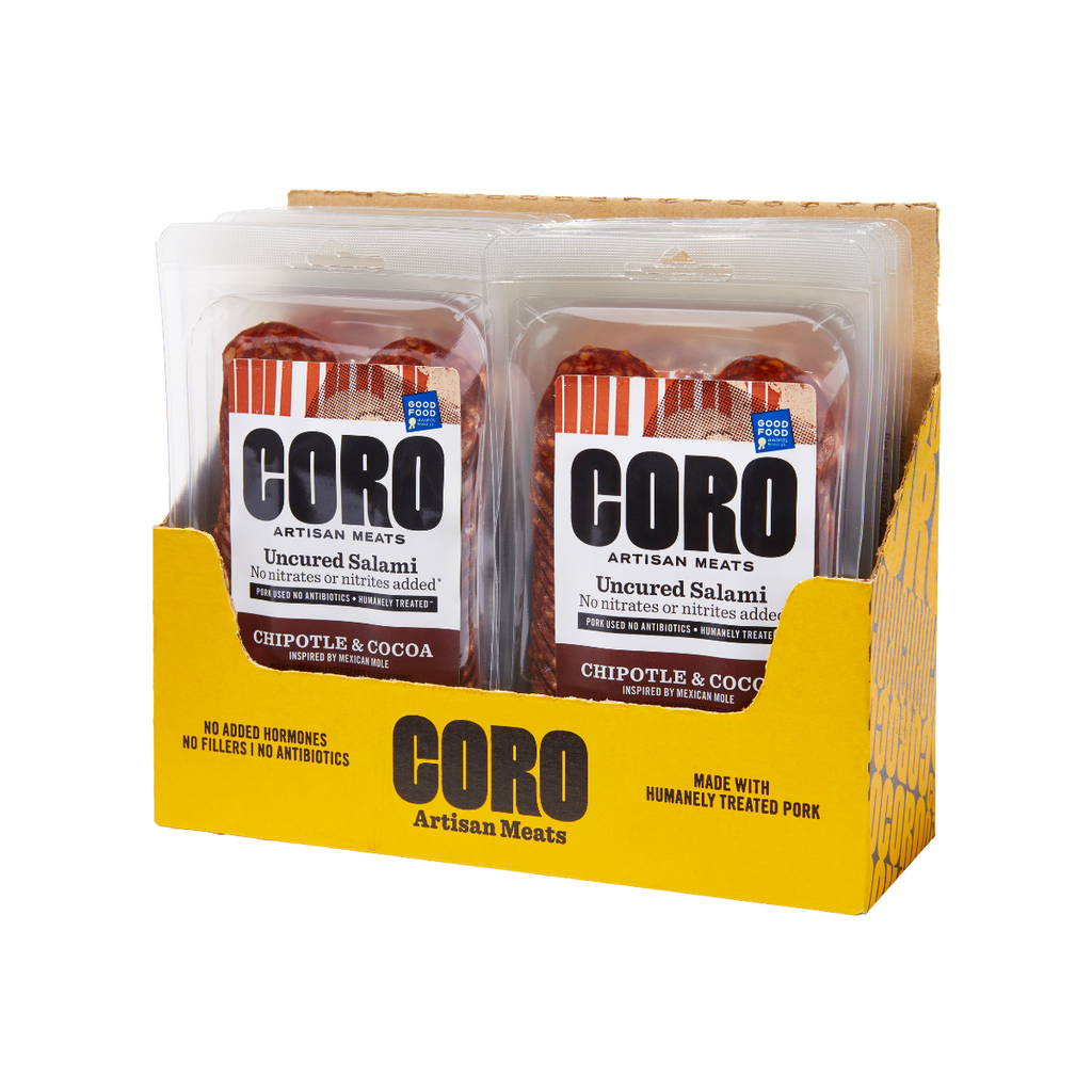 Chipotle & Cocoa (Mole) Salami - Coro Foods