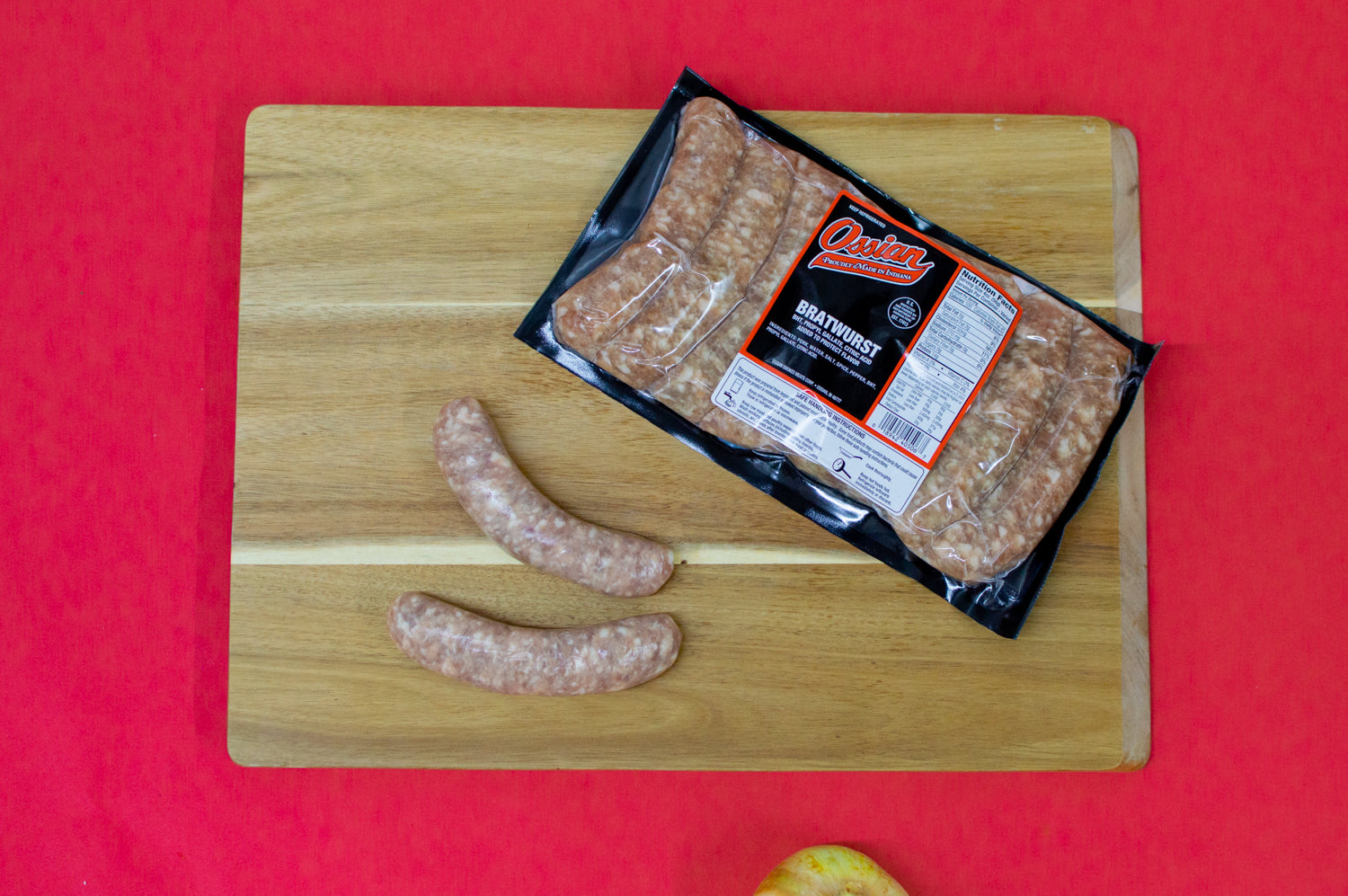 Premium Classic Bratwurst (32oz) - Ossian Smoked Meats