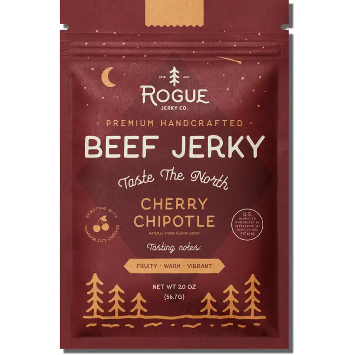 Cherry Chipotle Beef Jerky (Rogue Jerky Co)