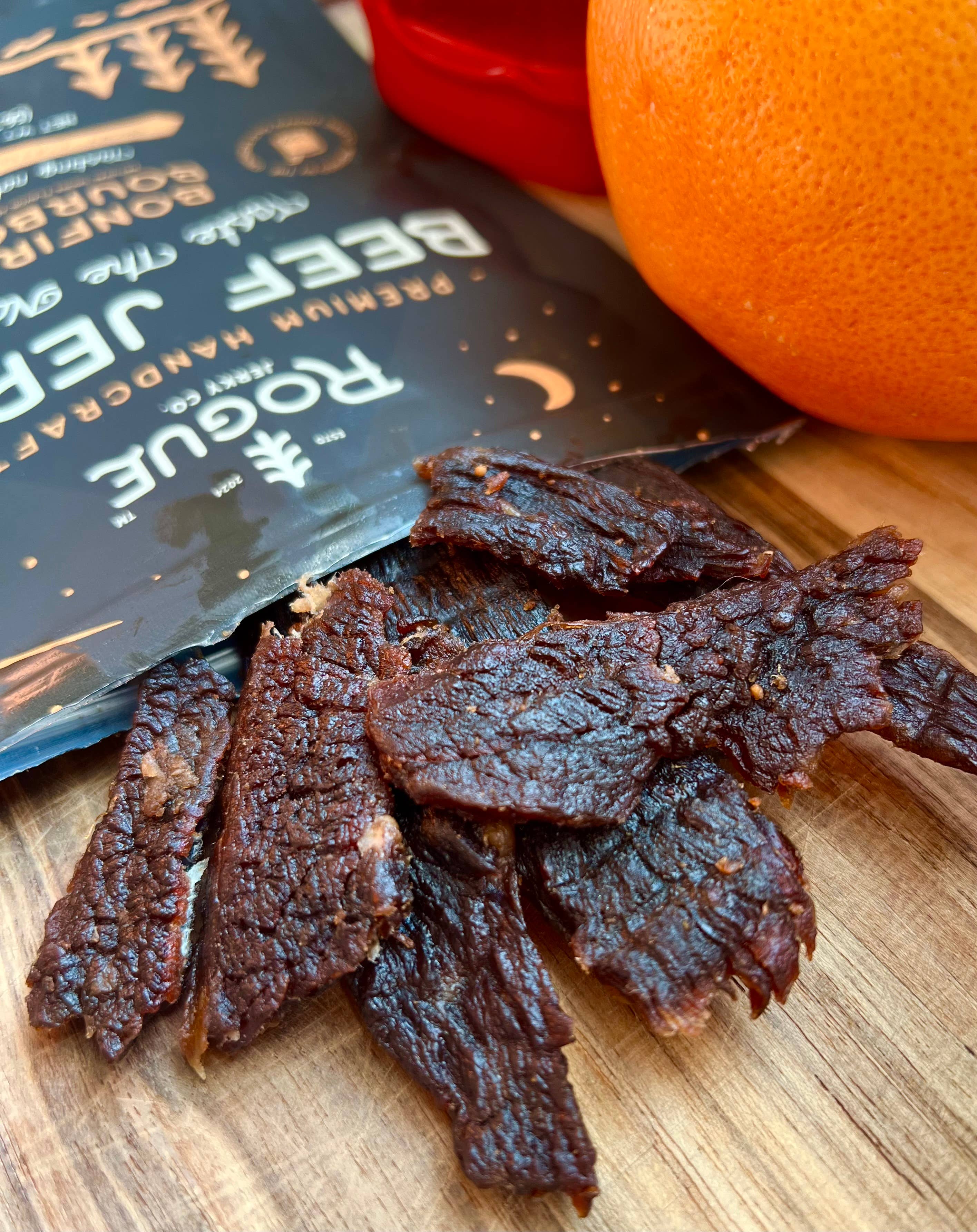 Bonfire Bourbon Beef Jerky - Rogue Jerky