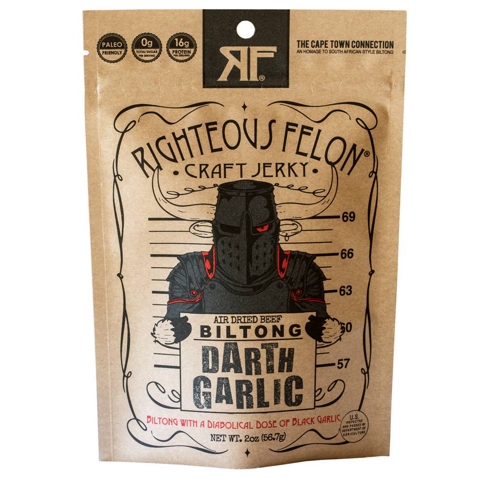 Darth Garlic Biltong - Righteous Felon