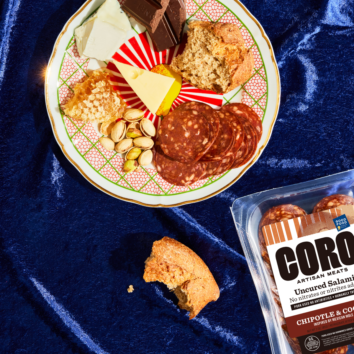 Chipotle & Cocoa (Mole) Salami - Coro Foods