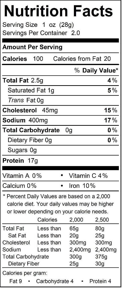Southwestern Beef Jerky - Mojave Jerky