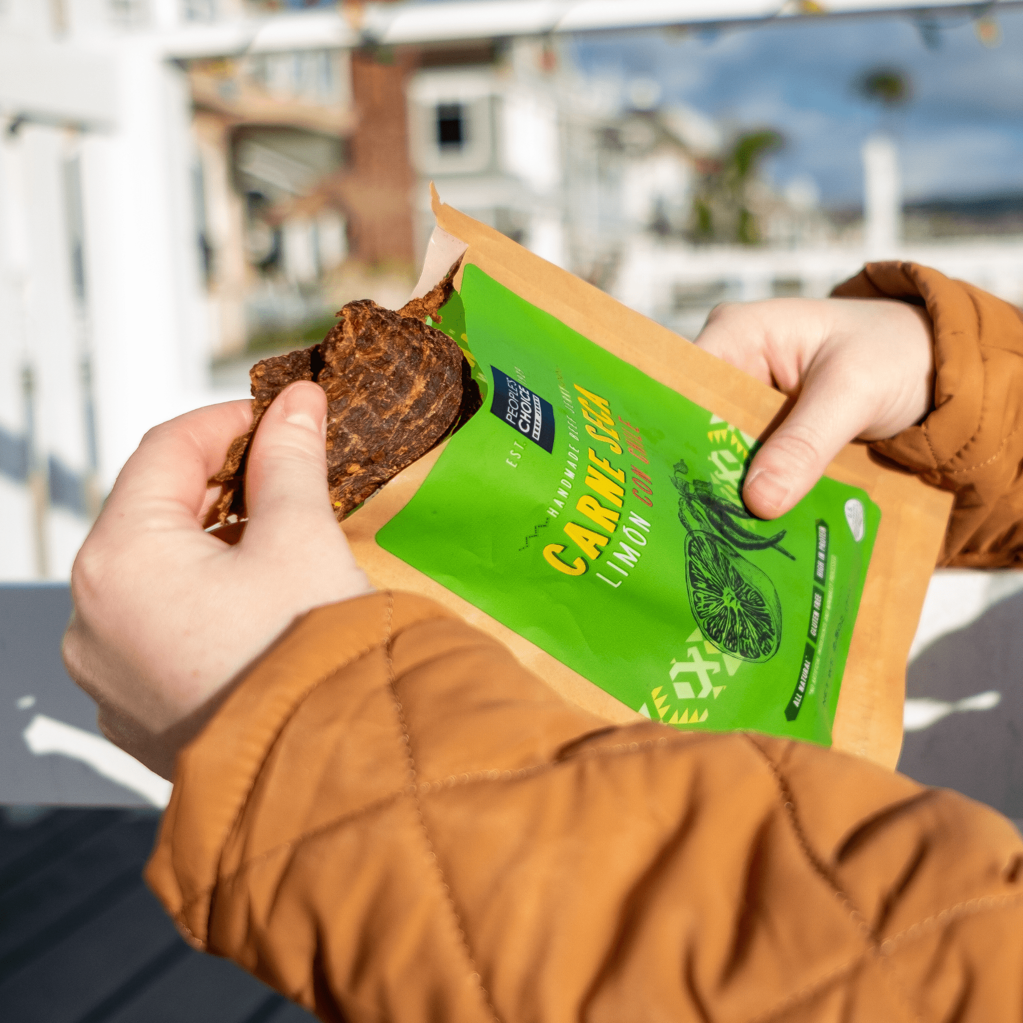 Limon Con Chile Carne Seca - People's Choice Jerky