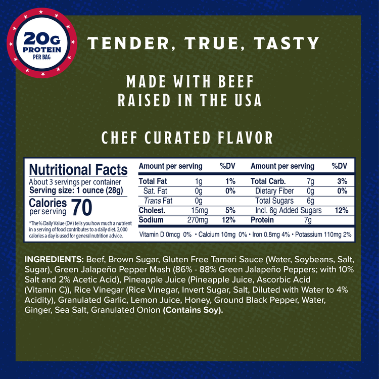 Fire Pit Jalapeno Jerky (American Jerky Co.)