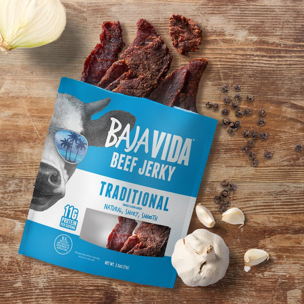 Traditional Beef Jerky - Baja Vida