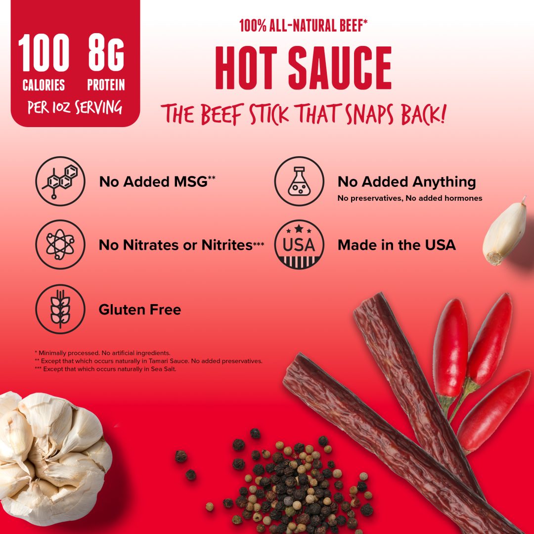 Hot Sauce Snack Stick (Baja Vida)
