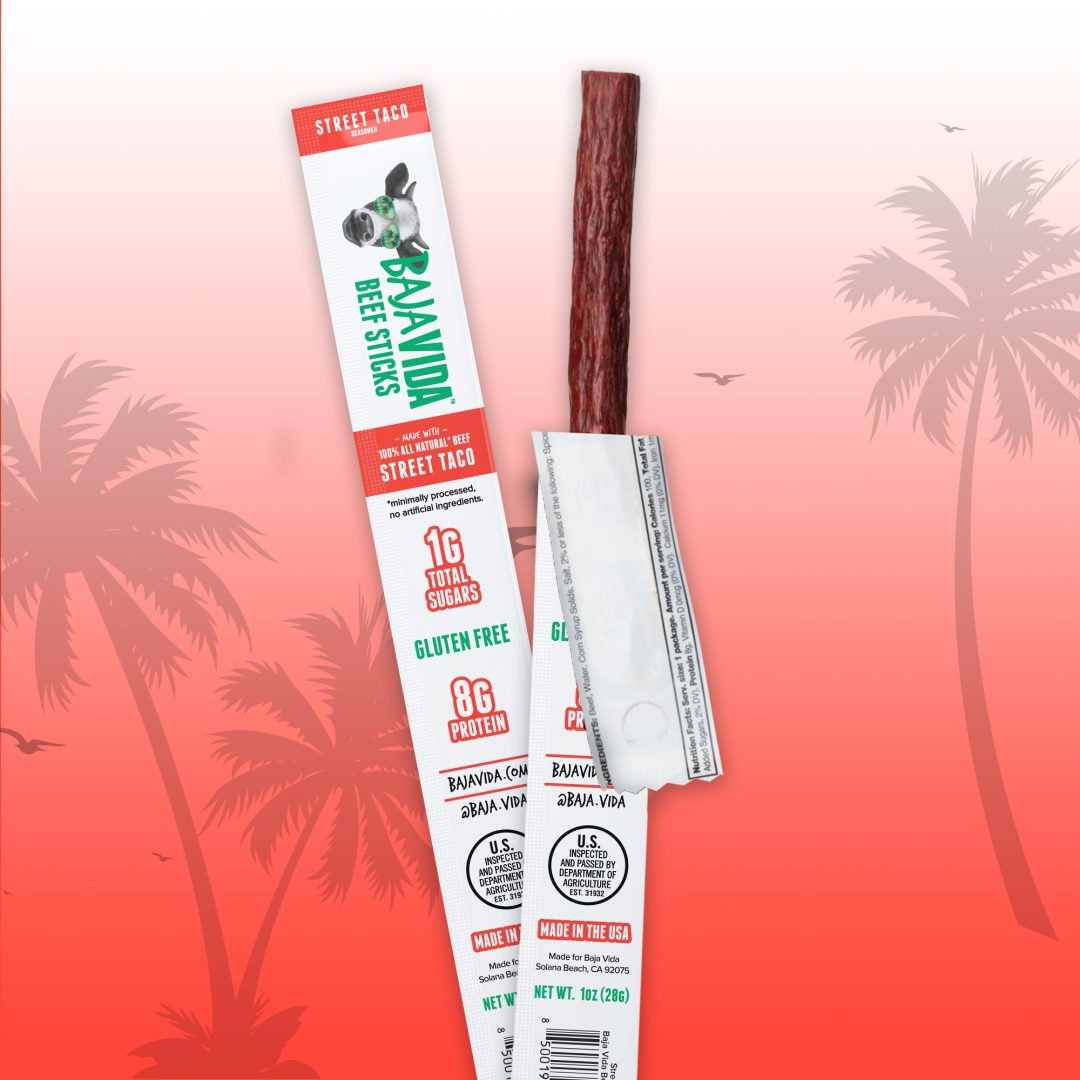Baja Vida Street Taco Beef Stick (1oz)