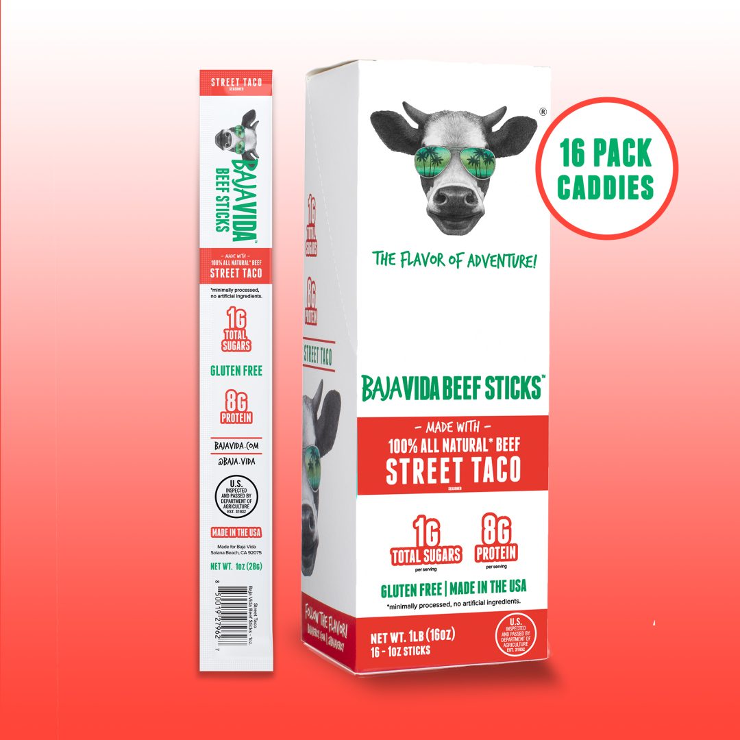 Baja Vida Street Taco Beef Stick (1oz)