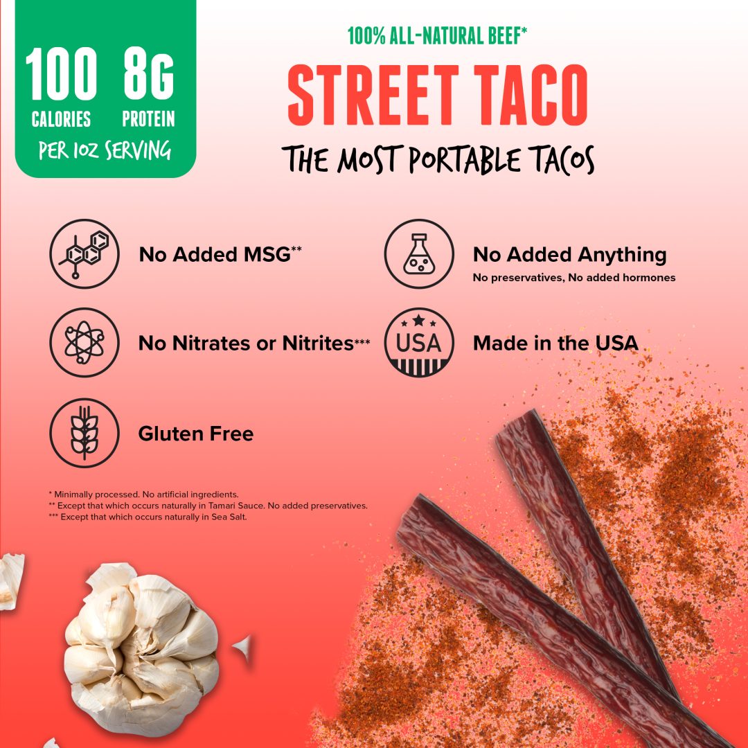 Baja Vida Street Taco Beef Stick (1oz)