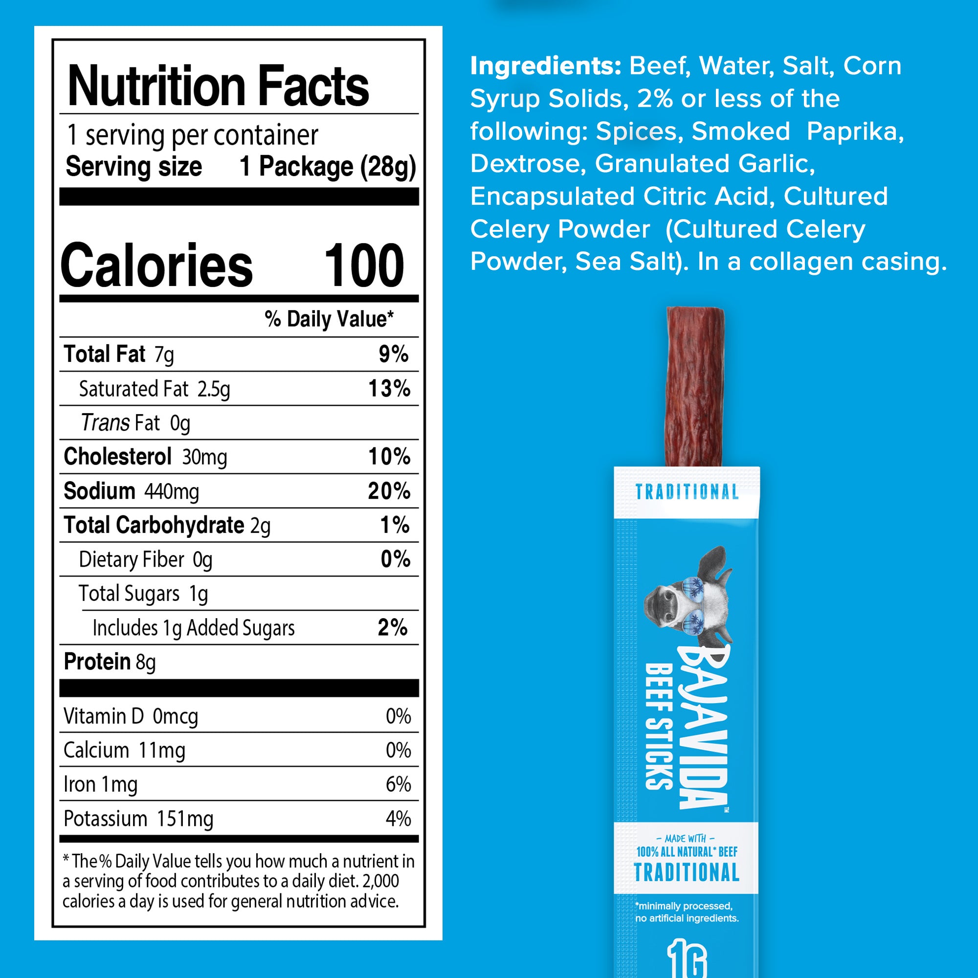 Baja Vida Traditional Snack Stick