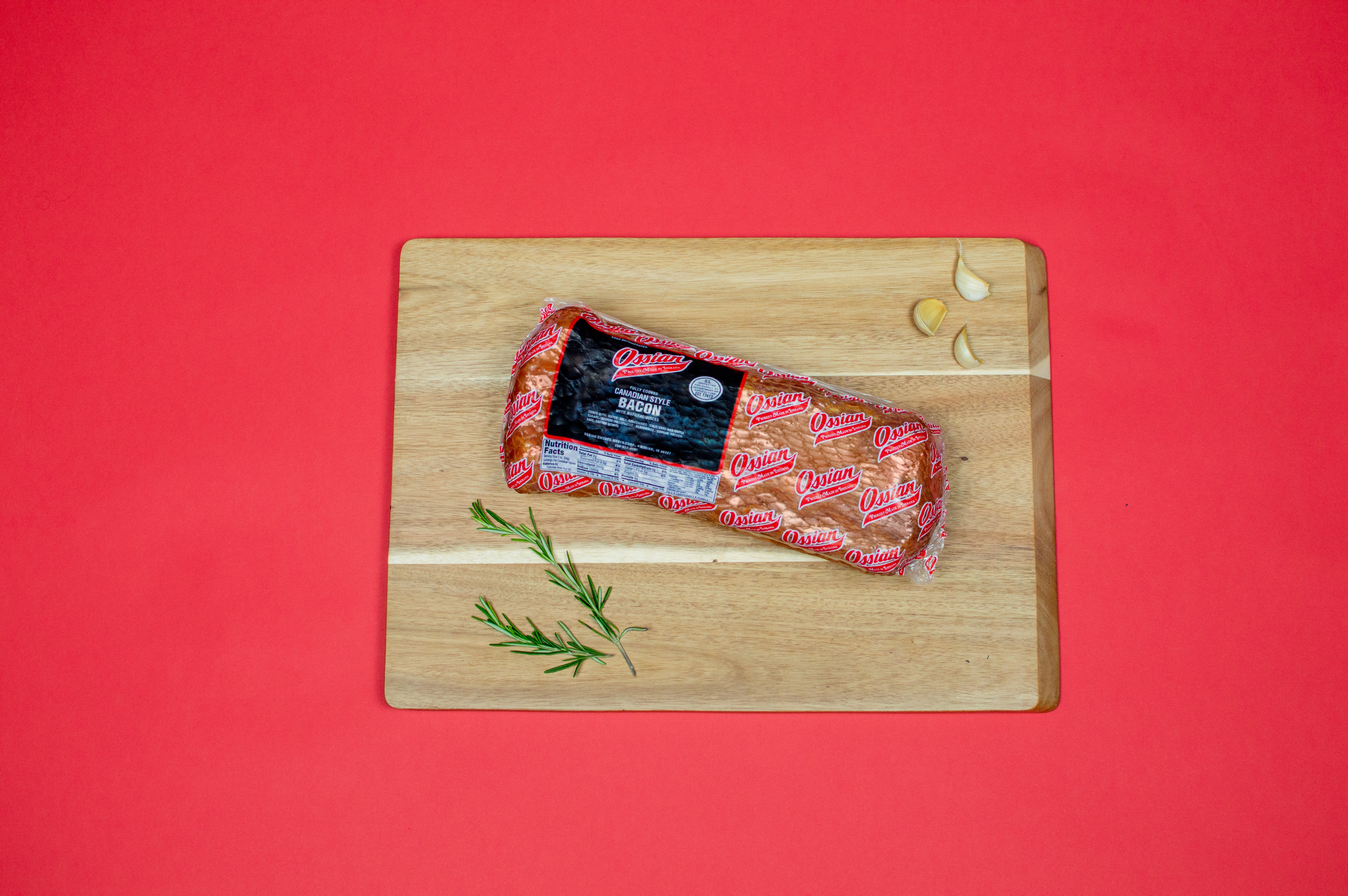 Smoked Canadian Bacon - 3lb