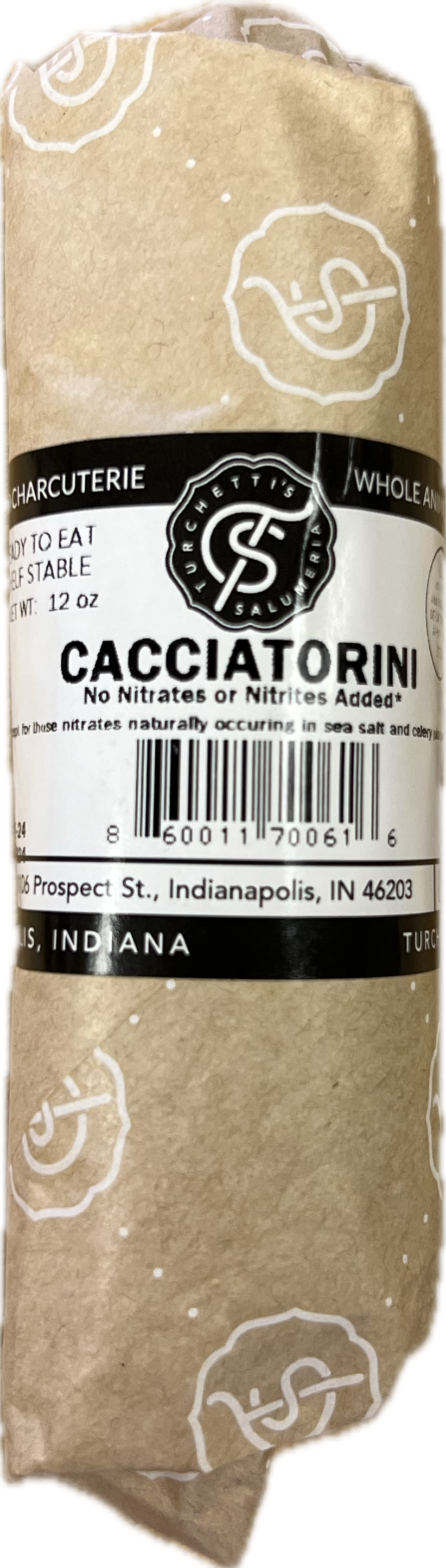Turchetti's Cacciatorini Salami