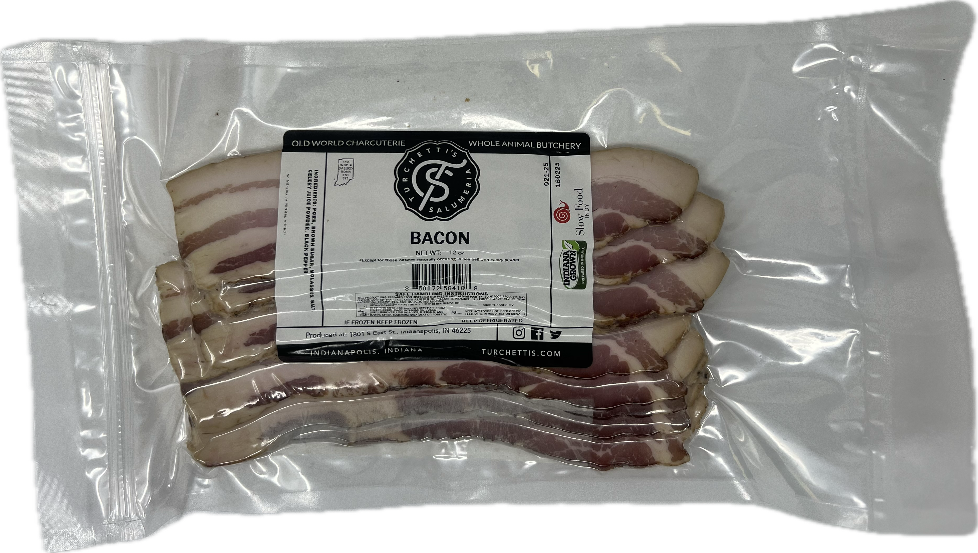 Turchetti's Hickory Smoked Bacon