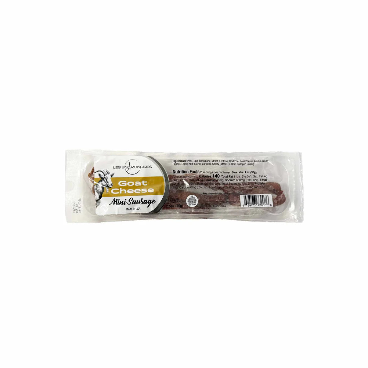 Goat Cheese Mini Salami - Les Bistronomes