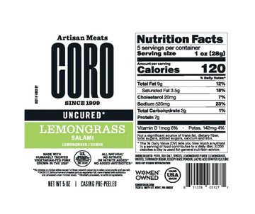 Lemongrass Picollo (Coro Foods) - Carnivore Club USA