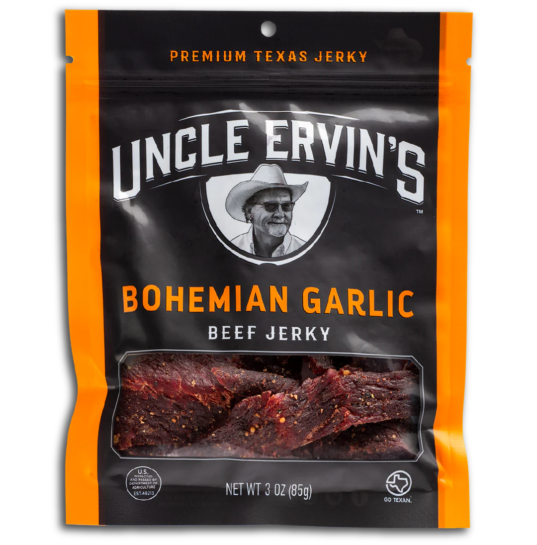 Bohemian Garlic Beef Jerky (Uncle Ervin's)