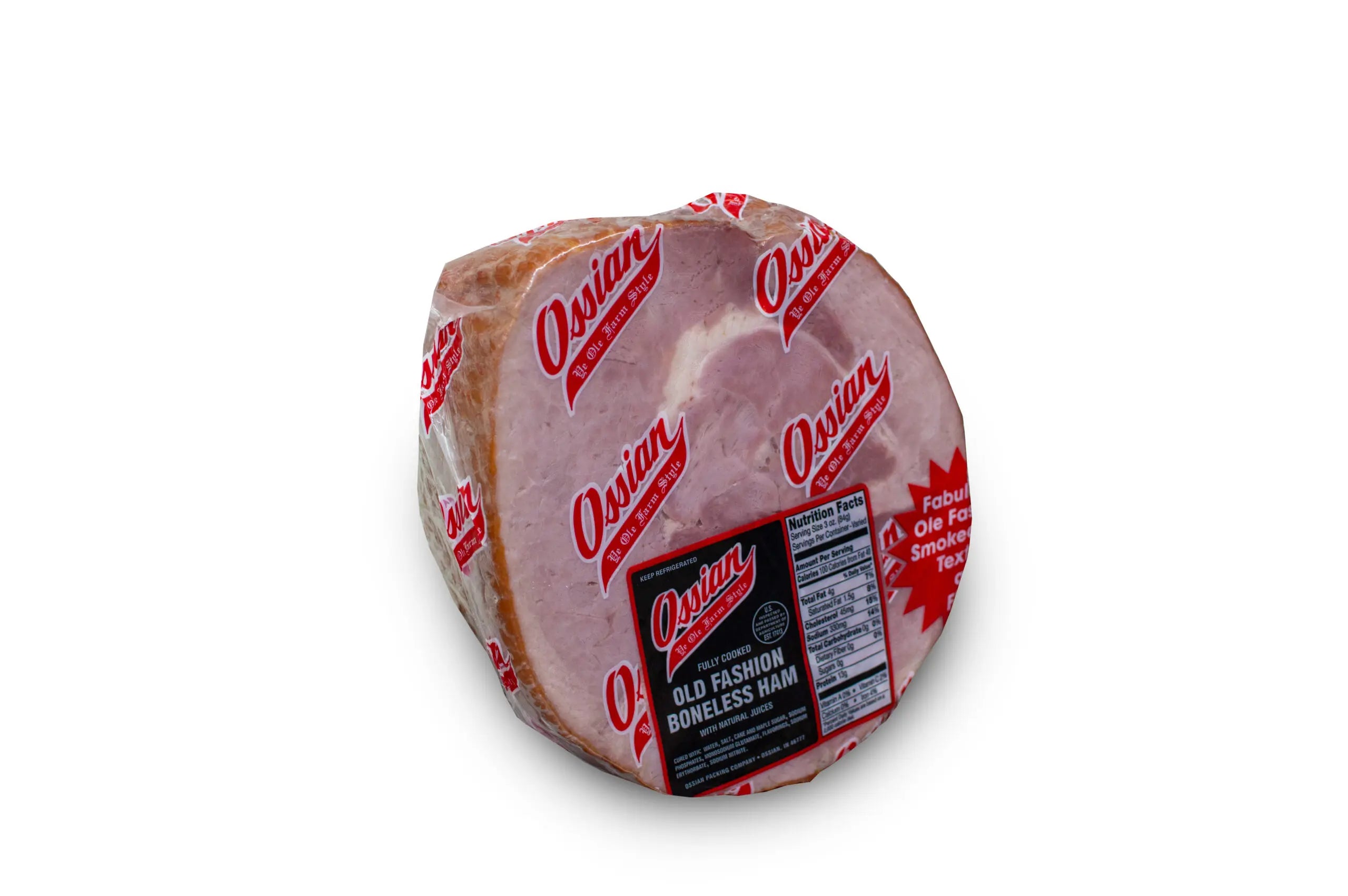 Old Fashioned Boneless Ham Half (5lb+) - Carnivore Club USA