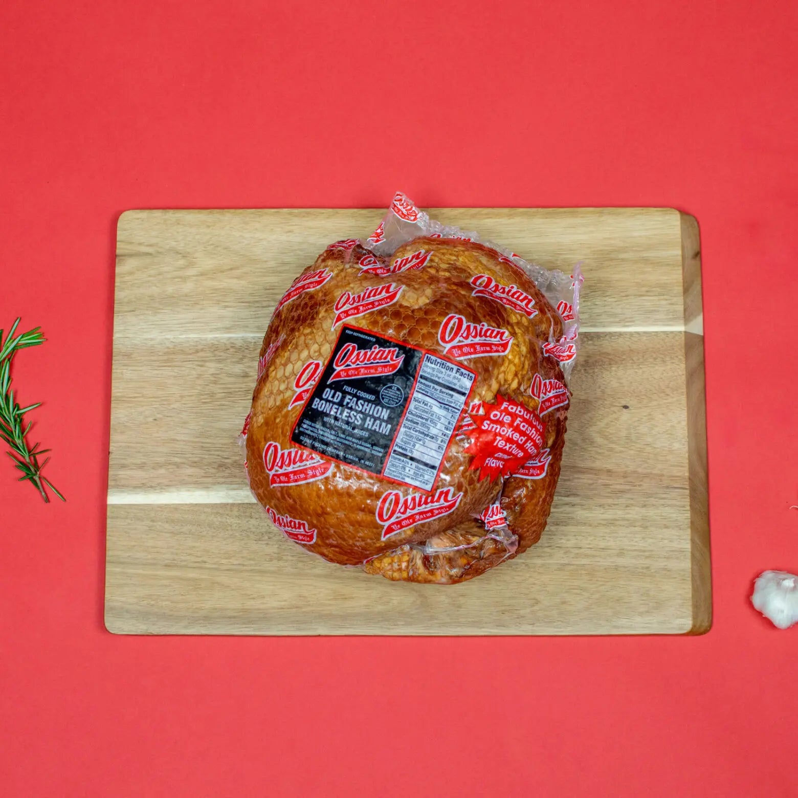 Old Fashioned Boneless Whole Ham (11lb)