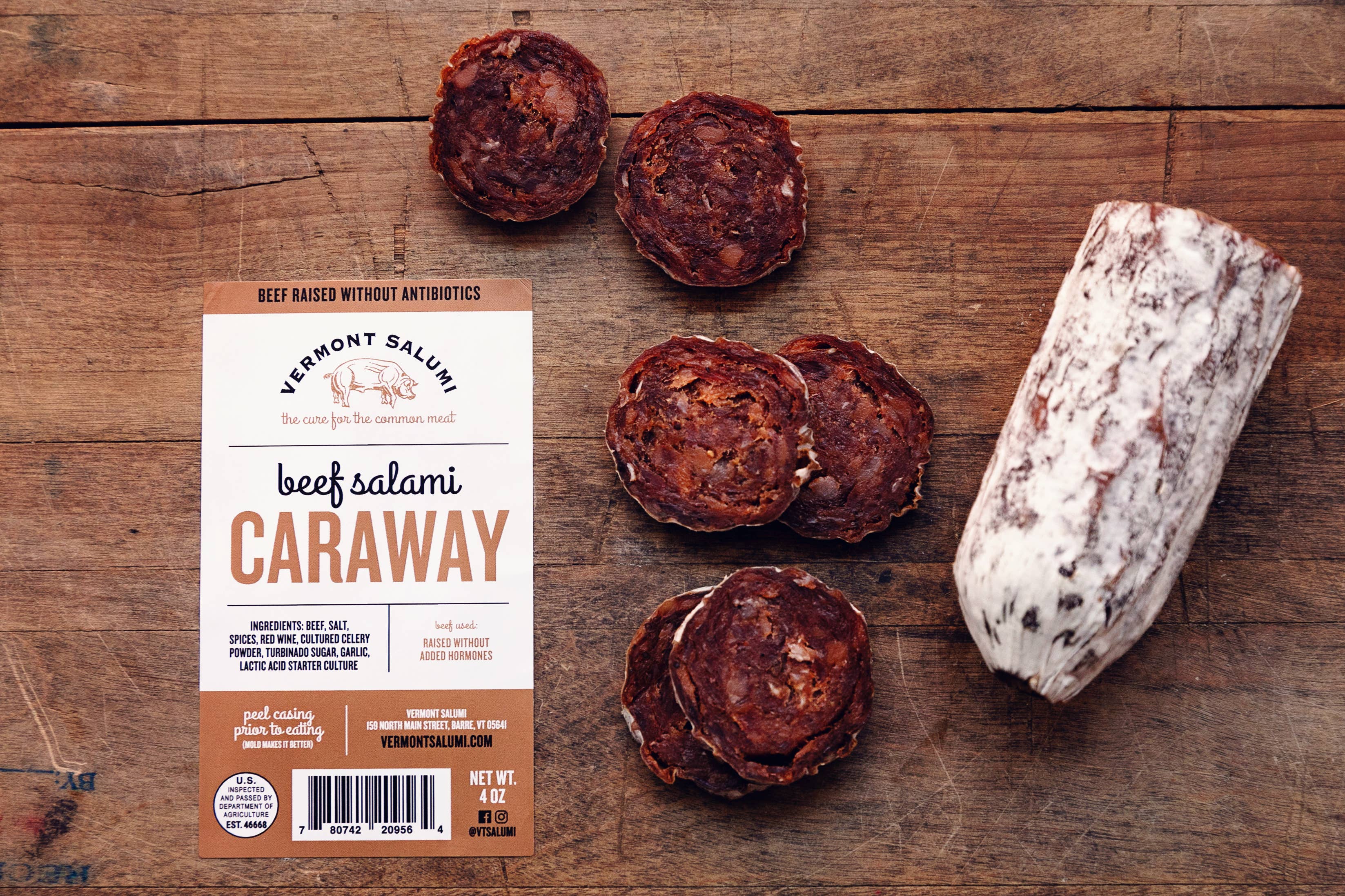 Caraway Beef - Salami 4oz