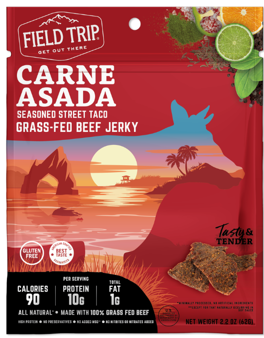 Carne Asada Beef Jerky (Field Trip Jerky) - Carnivore Club USA