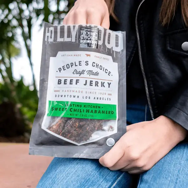 Sweet Chili Habanero Beef Jerky - People's Choice Jerky