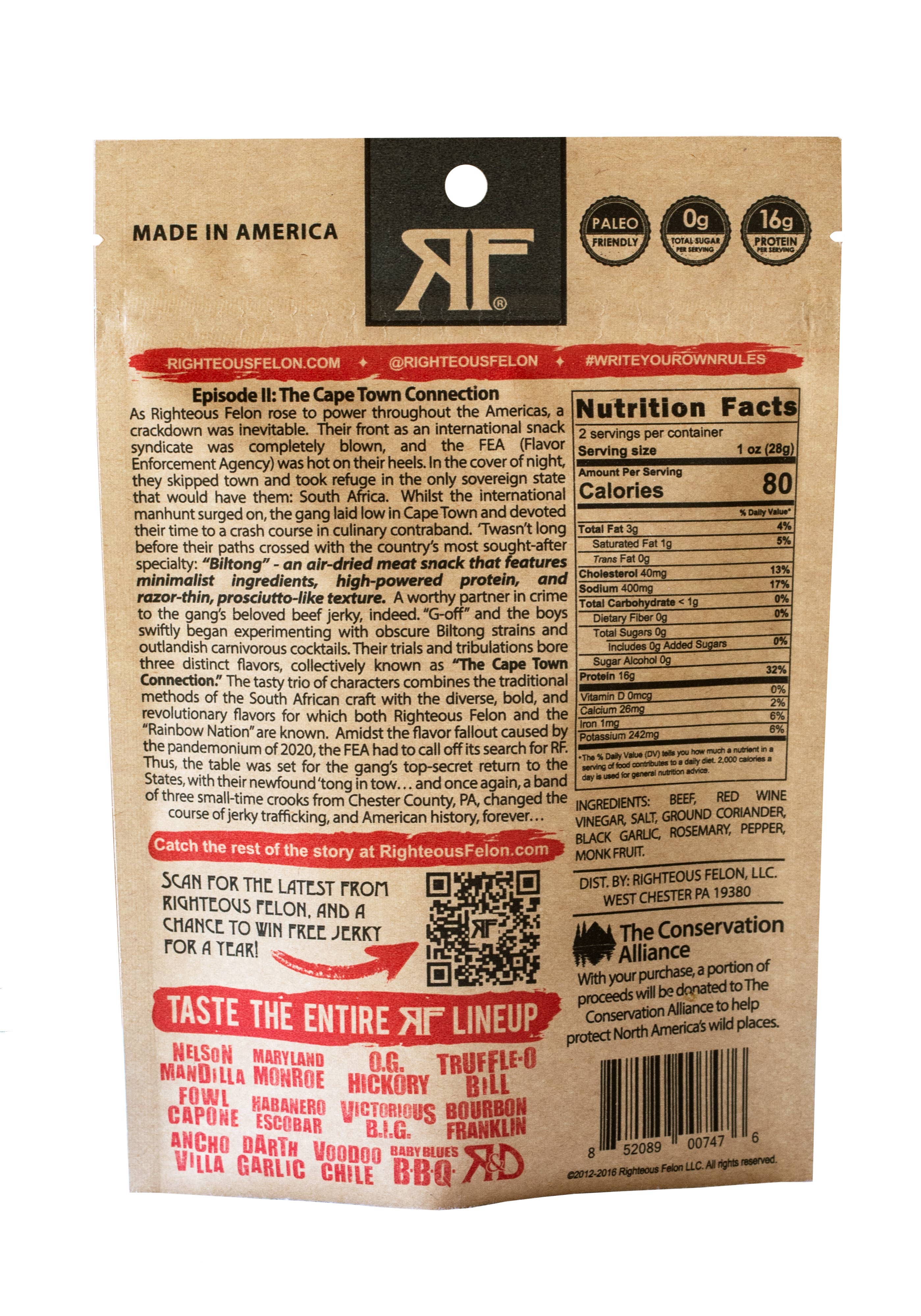 Darth Garlic Biltong (Righteous Felon)