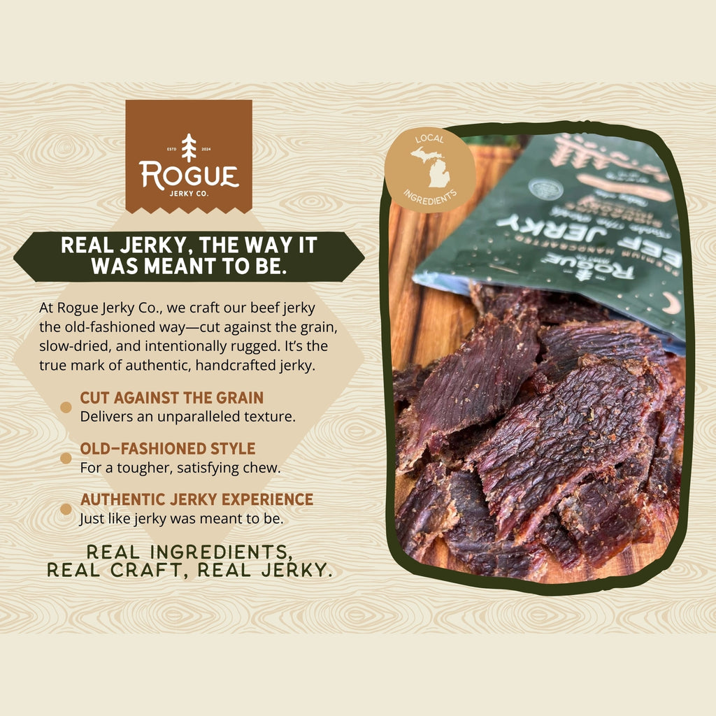 Signature Hickory Beef Jerky - Rogue Jerky Co