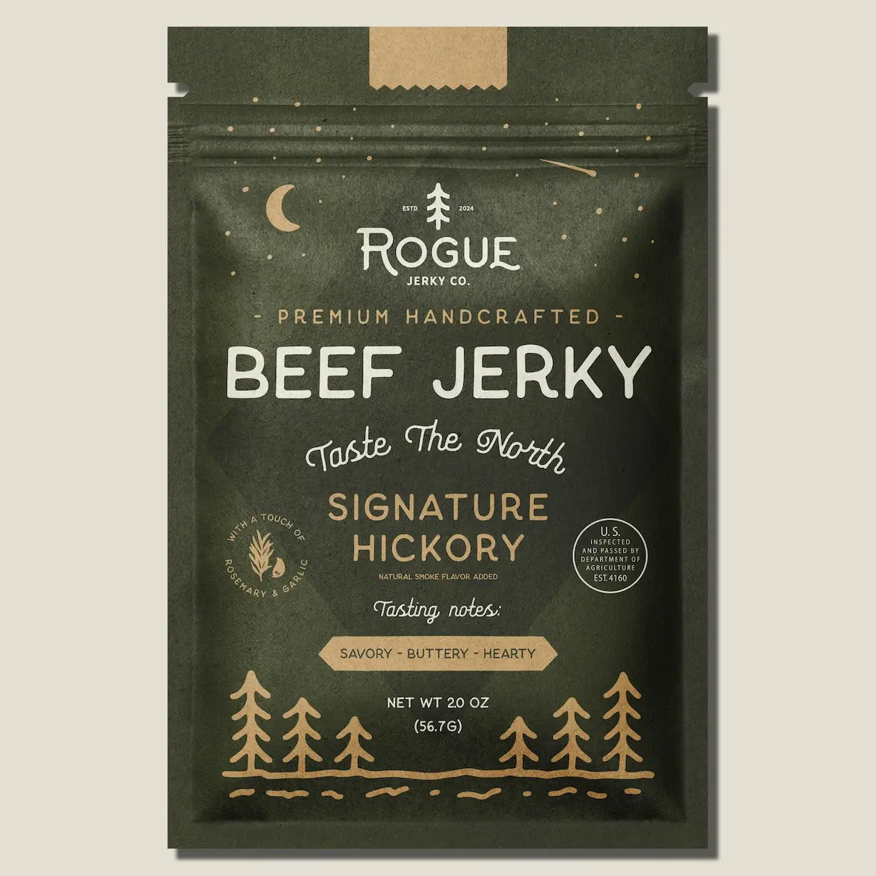 Signature Hickory Beef Jerky - Rogue Jerky Co
