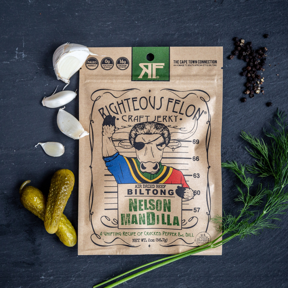 Nelson Mandilla Biltong - Righteous Felon