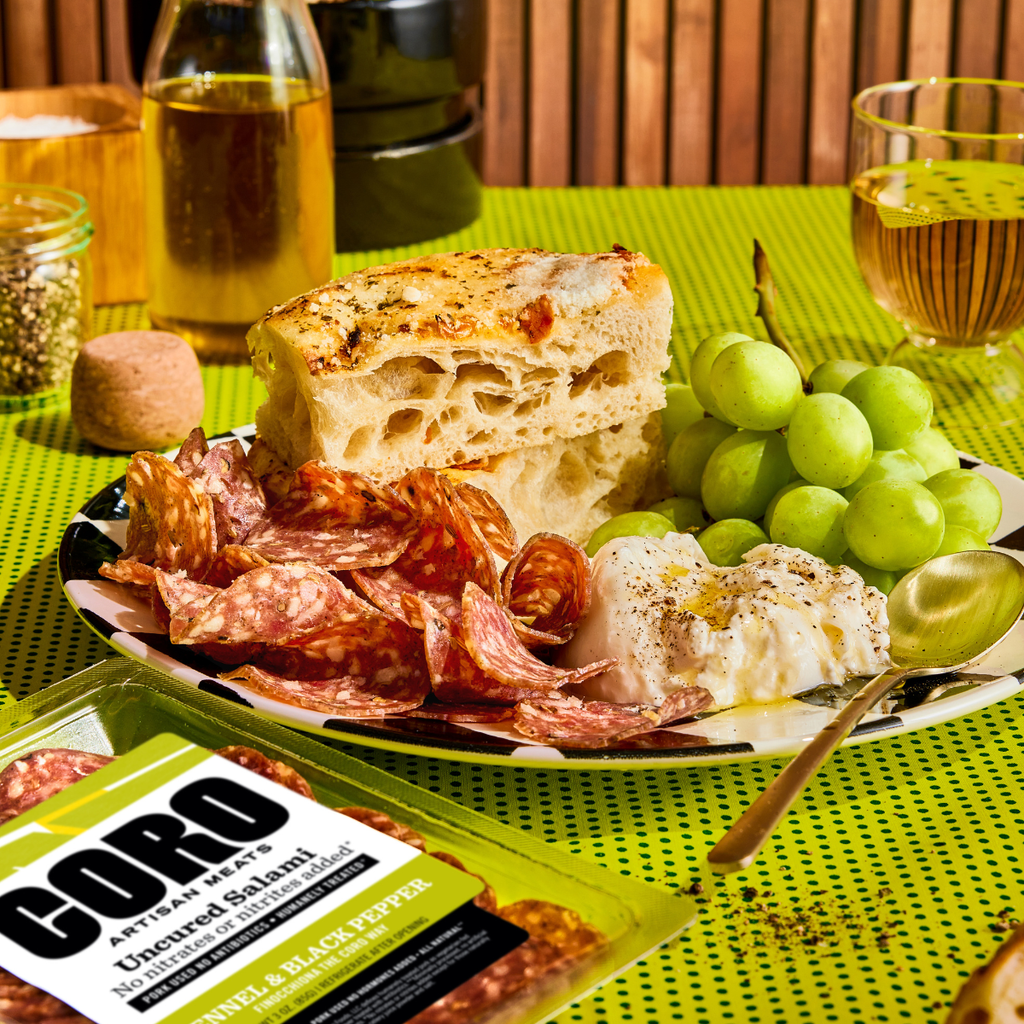 Fennel & Black Pepper Salami - Coro Foods
